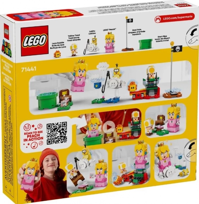 Interactivitate LEGO Peach și aventura cu Super Mario