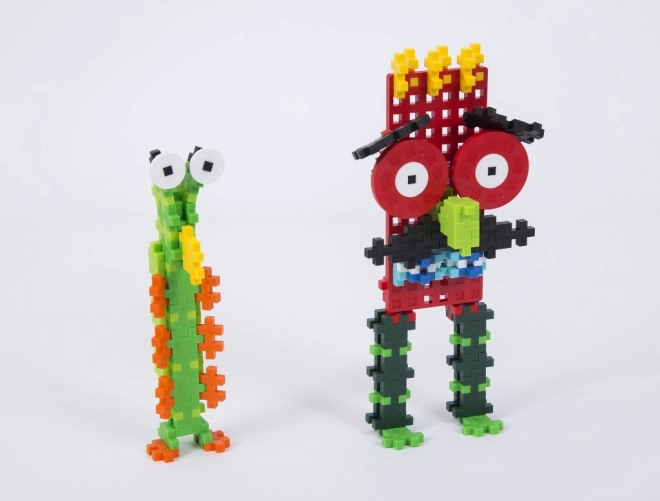 Set creativ Plus-Plus Învățați să construiți Monștri
