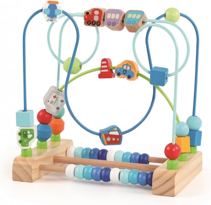 Labirint din lemn Transport 2Kids Toys
