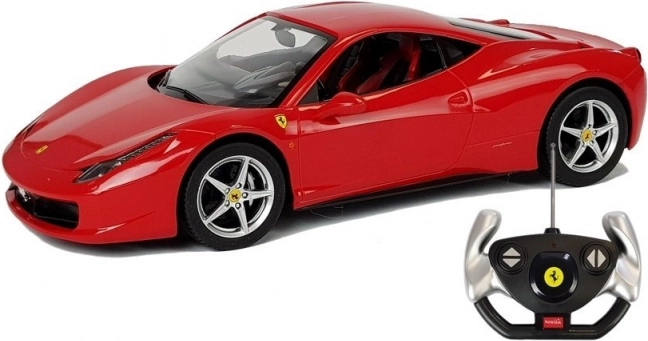 Mașinuță R/C Ferrari 458 Italia Rastar 1:14 Roșie