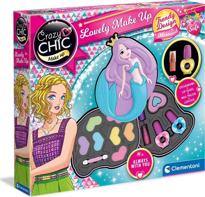 Set machiaj pentru fete Crazy Chic Lovely Make up - Sirenă