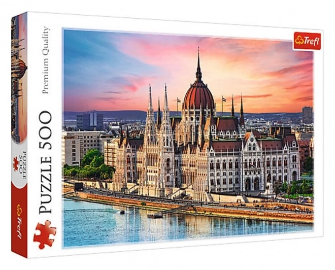 Puzzle Clădirea Parlamentului Budapesta 500 piese