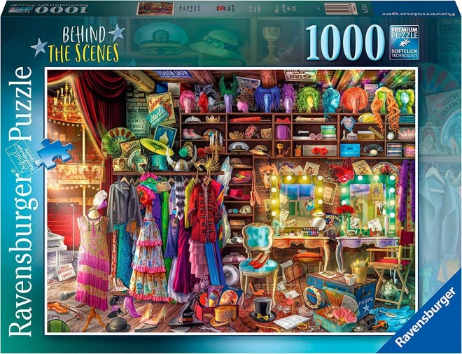 puzzle Ravensburger în culise, 1000 piese