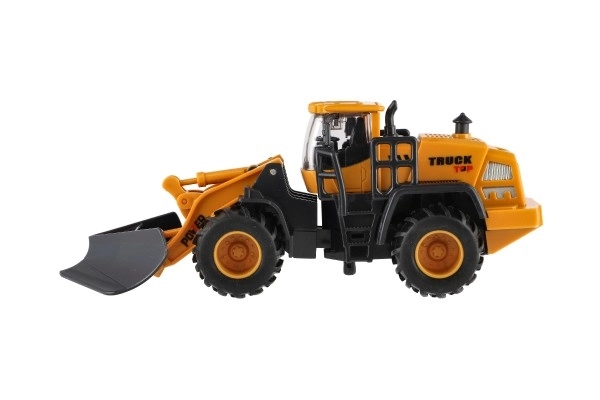 Mașină de construcții cu motor inerțial 20cm, set 8 piese