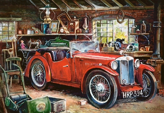 Puzzle 1000 piese vintage garage