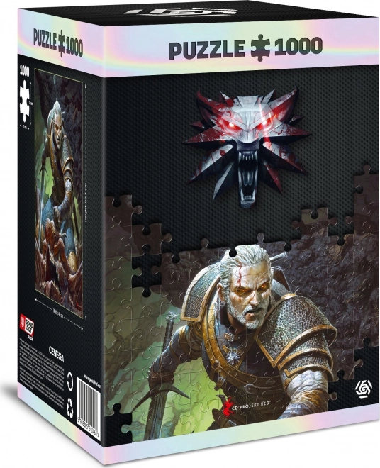 Puzzle Witcher - Lumea Întunecată 1000 piese
