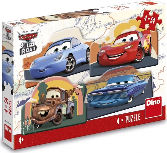 Puzzle Dino Cars Pentru Călătorii