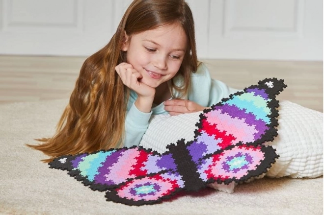 Puzzle după numere Plus Plus - Fluture 800 piese