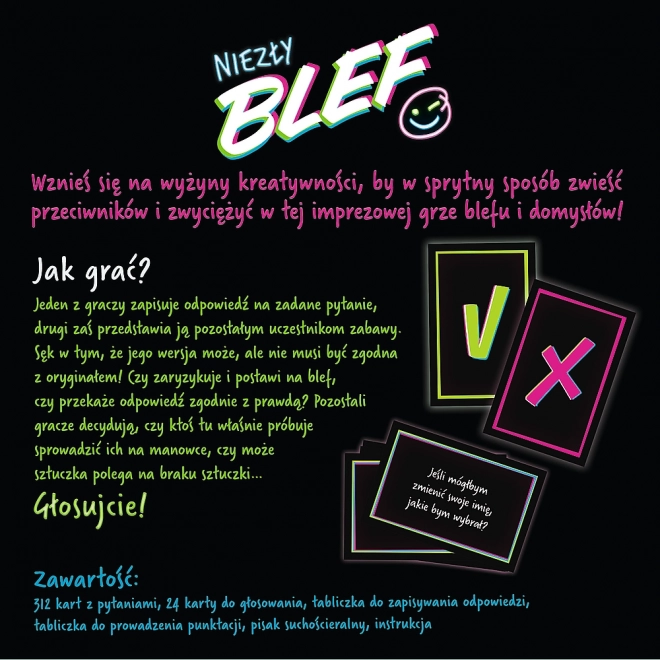 Niezły Blef joc de la Trefl