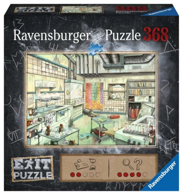 Puzzle Ravensburger Exit - Laboratorul misterios 368 piese