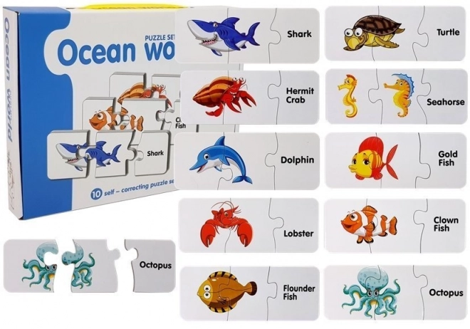 Puzzle educaționale lumea oceanelor