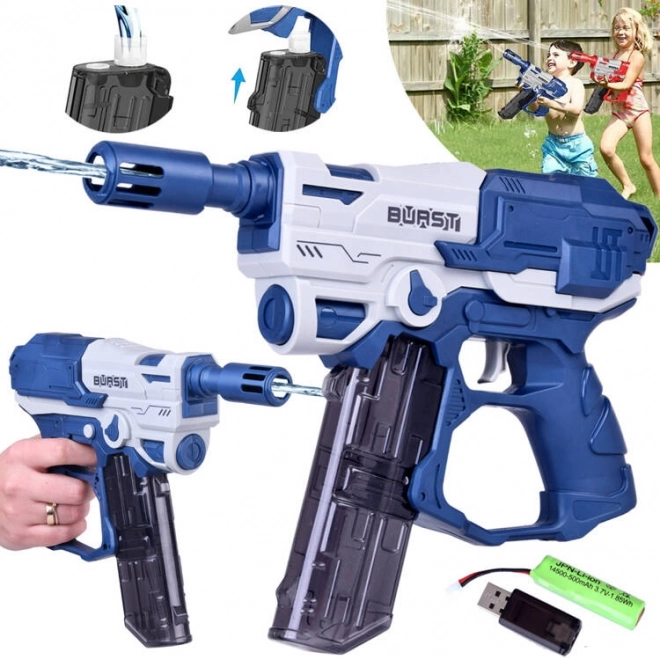 Pistolă de apă electrică cu rază lungă