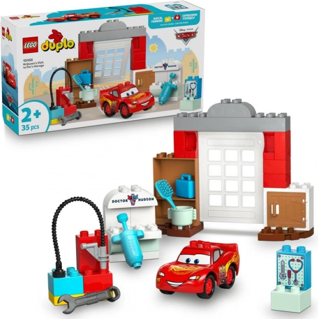 Lego Duplo Disney și Pixar Cars – vizita lui Fulger McQueen la atelierul lui Mater