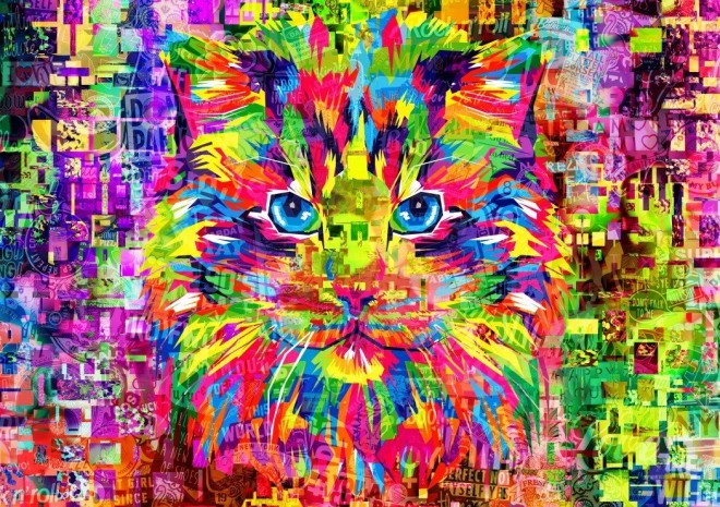 Puzzle Pisica Uimitoare 1000 piese
