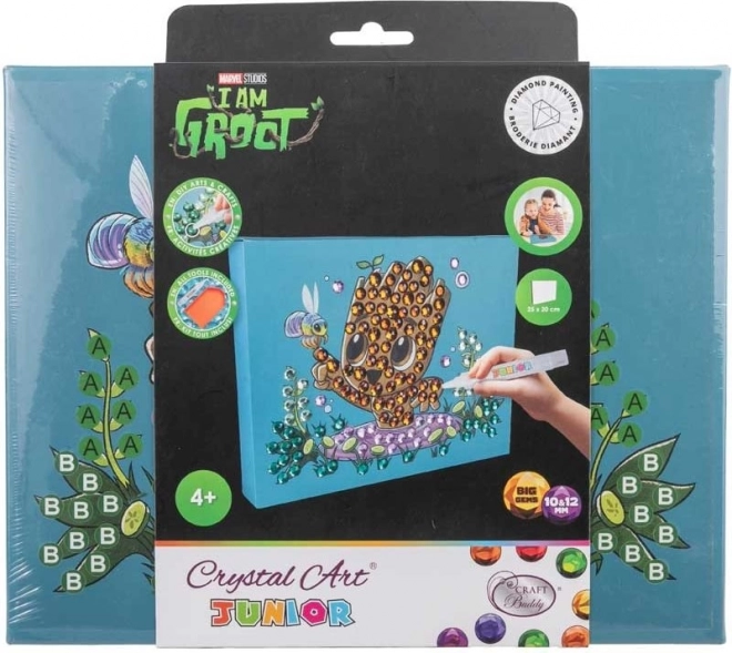 Picturare cu diamante Junior Star Wars: Groot