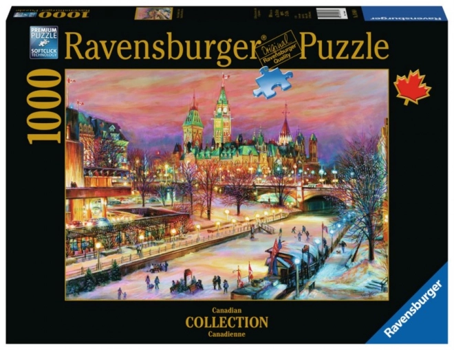 Puzzle Festivalul de Iarnă în Ottawa 1000 de Piese