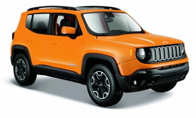 Model compozit Jeep Renegade portocaliu 1/24