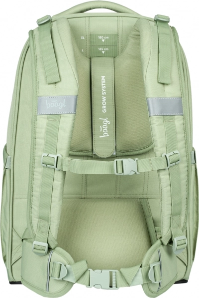 Set pentru școlari BAAGL Skate Max Mentol: rucsac, penar, săculeț
