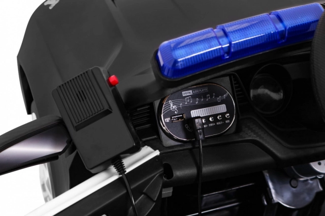 Mașină electrică pentru copii GT Sport Police negru