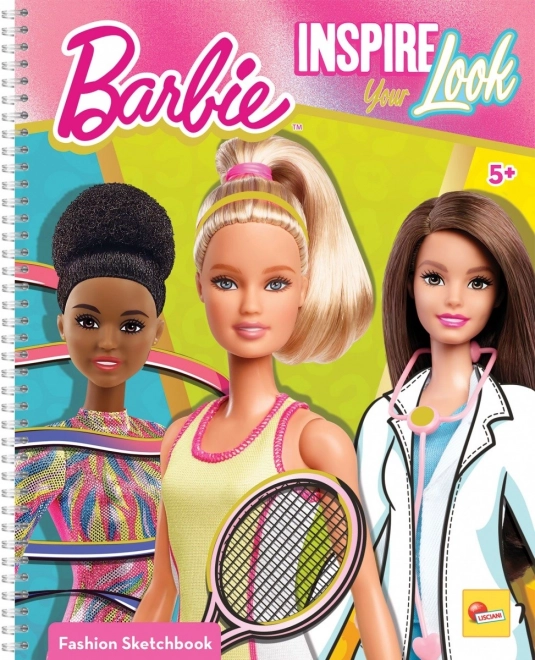 caiet de schițe Barbie inspiră-ți aspectul