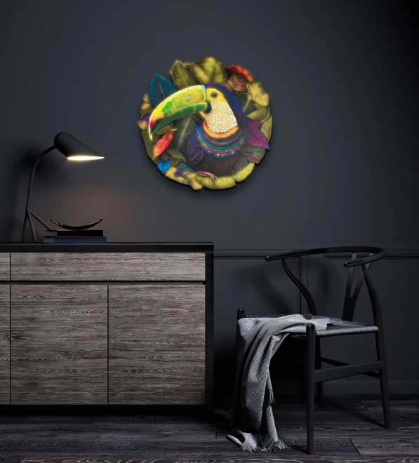 Puzzle din lemn tucan 500 piese
