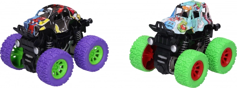 Roți mari off-road și gardă la sol înaltă