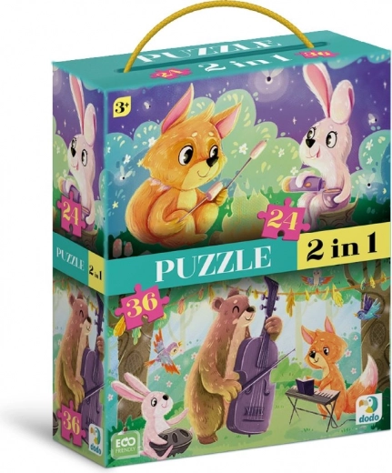 Puzzle DODO Seri de vară 2 în 1