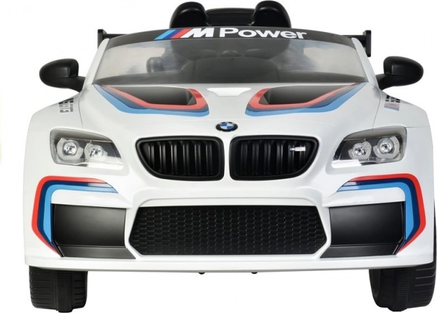 Mașină cu baterii BMW M6 GT3 Albă