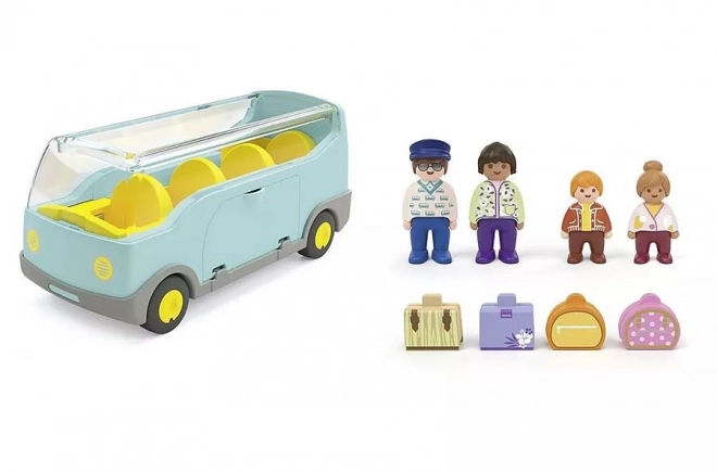 Set de figurine autobuz turistic Junior