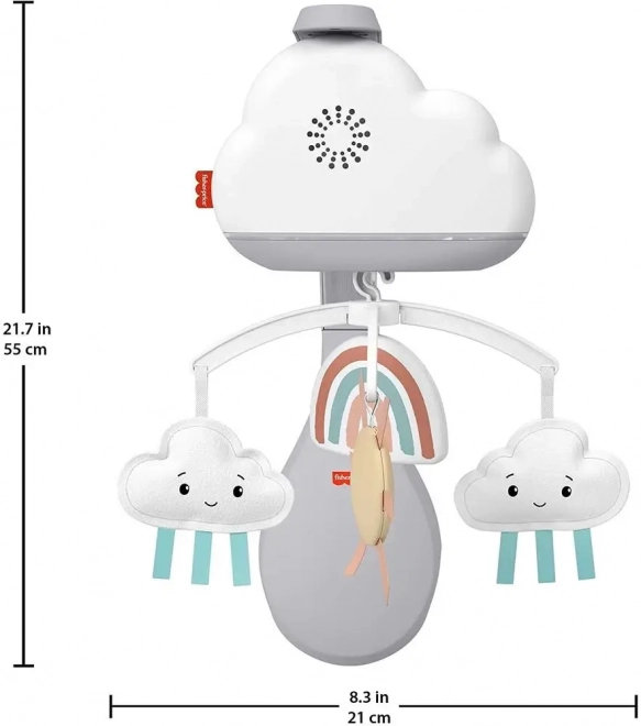 Fisher-Price Kolotoč Soporaș pentru Patul Căsuței