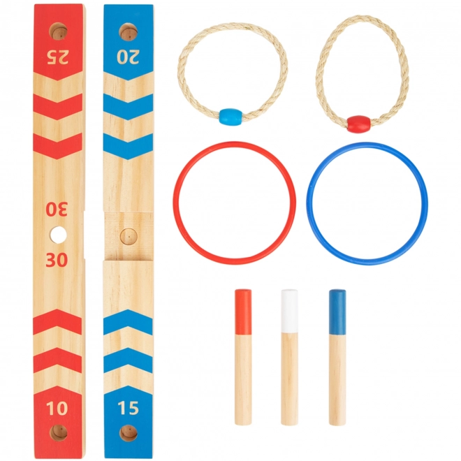 Joc de îndemânare din lemn Tooky Toy Ring Cross