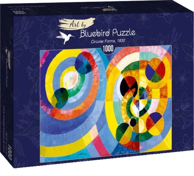 Puzzle Bluebird Obiecte Circulare 1000 Piese