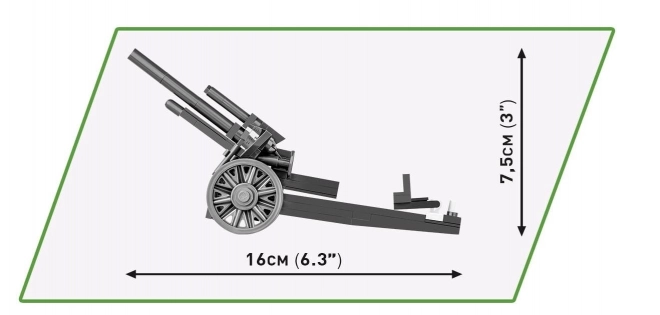 Colecția Istorică COBI - Haubică LeFH 18 10.5 cm