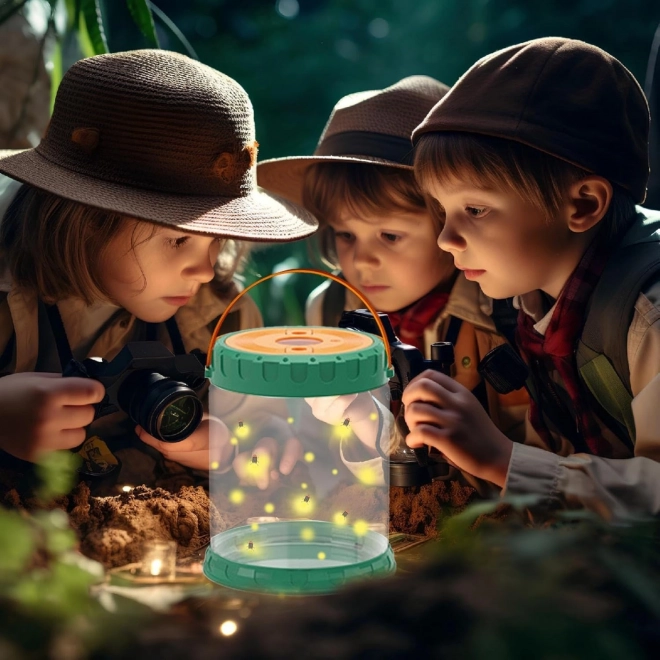 Woopie Set Mic Explorator Natură, Pânză pentru Insecte și Fluturi, Recipient pentru Pești