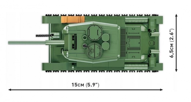 Tanc sovietic Cobi T-34-85 la scară 1:48