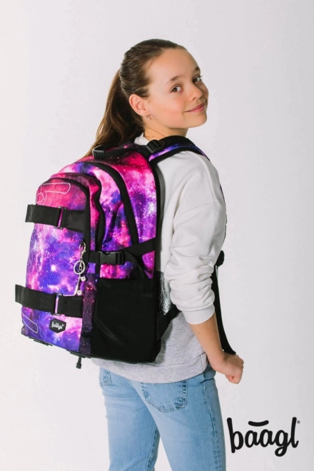 Rucsac școlar ergonomic Galaxy Skate BAAGL