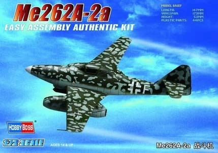 Model avion plastic Me262A-2a