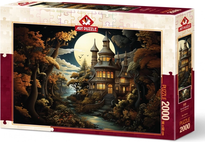 Puzzle Conacul Roccoco 2000 piese ART PUZZLE