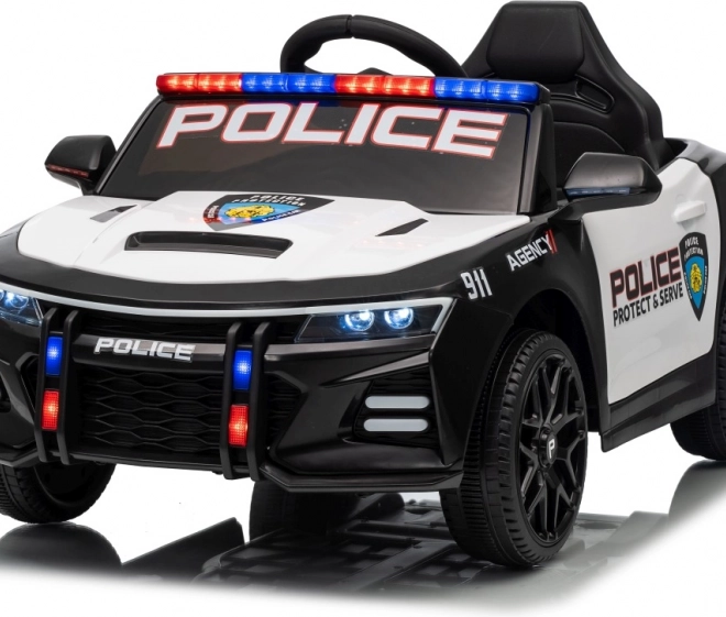 Mașină de poliție neagră 911 Agenție