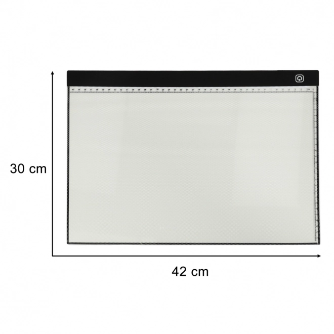 Placă de desen LED iluminată format A3