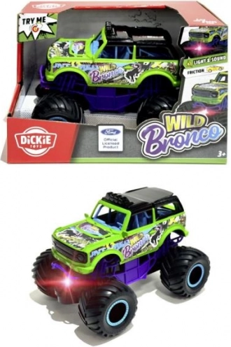Ford Wild Bronco – mașină cu volantă, cu lumină și sunet, 18 cm