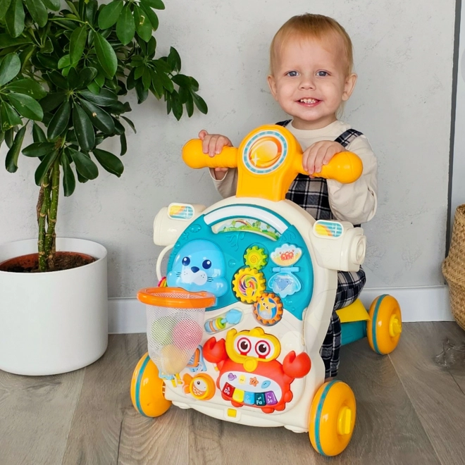 Masa interactiv multifunctional 4 în 1 WOOPIE pentru copii