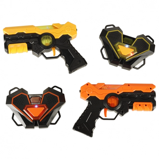 Set pistole cu laser și ținte infraroșu