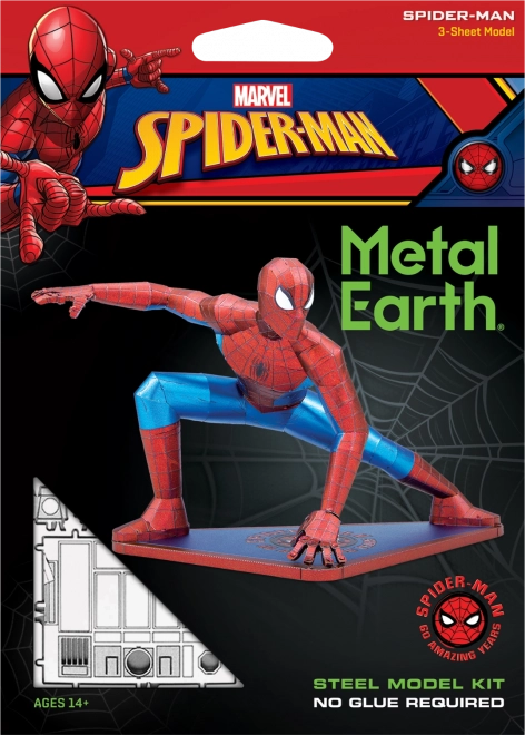 Puzzle 3D metalic Avengers cu Spider-Man