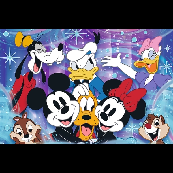 Puzzle Trefl Disney 100 de ani: Distracție în Lumea Disney 100 piese