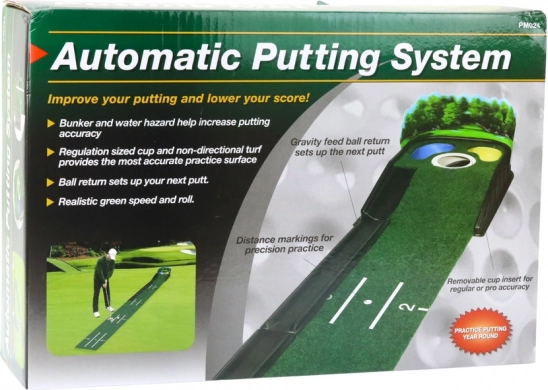 Covoraș de antrenament pentru golf cu pâslă, 3 găuri, 175cm