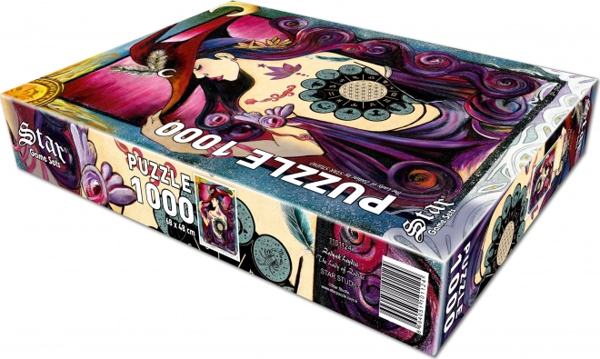 puzzle 1000 piese dama zodiacului