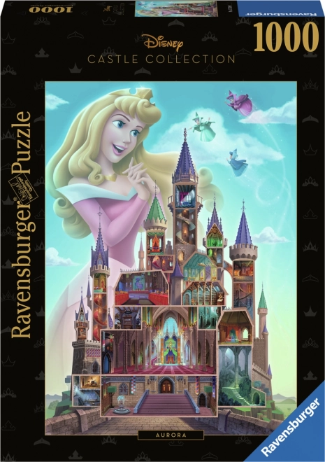 Puzzle Ravensburger castelul aurorei Disney 1000 piese