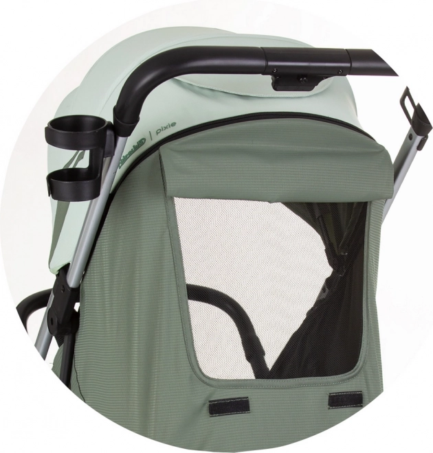 Cărucior sportiv Pixie verde pastel