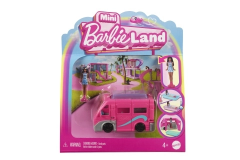 Pachet Mini BarbieLand cu rulota DreamCamper